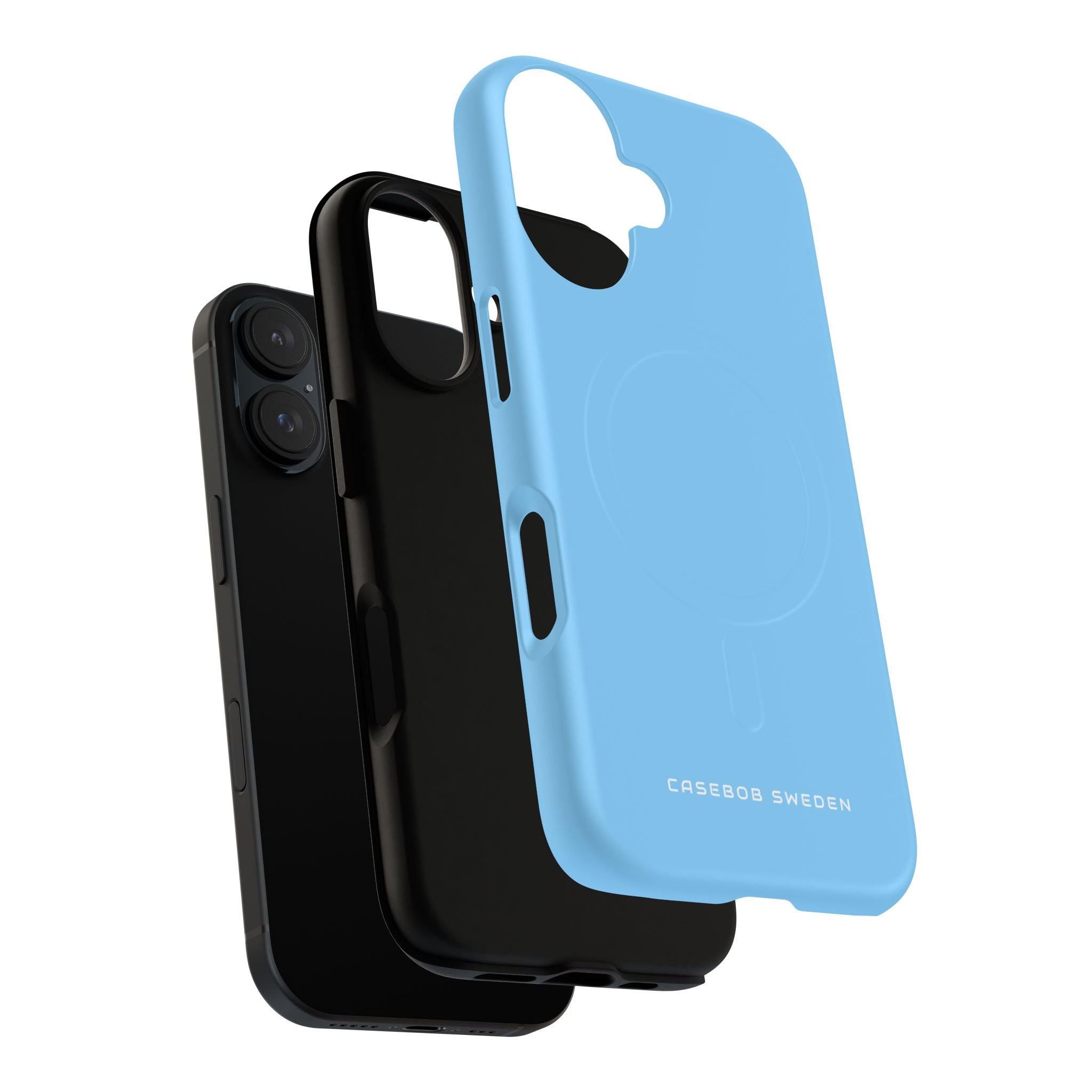 Light Sky Blue iPhone 16 | Tough+ Phone Case