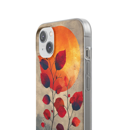 Sunlit Branch - Flexi iPhone 14 Phone Case