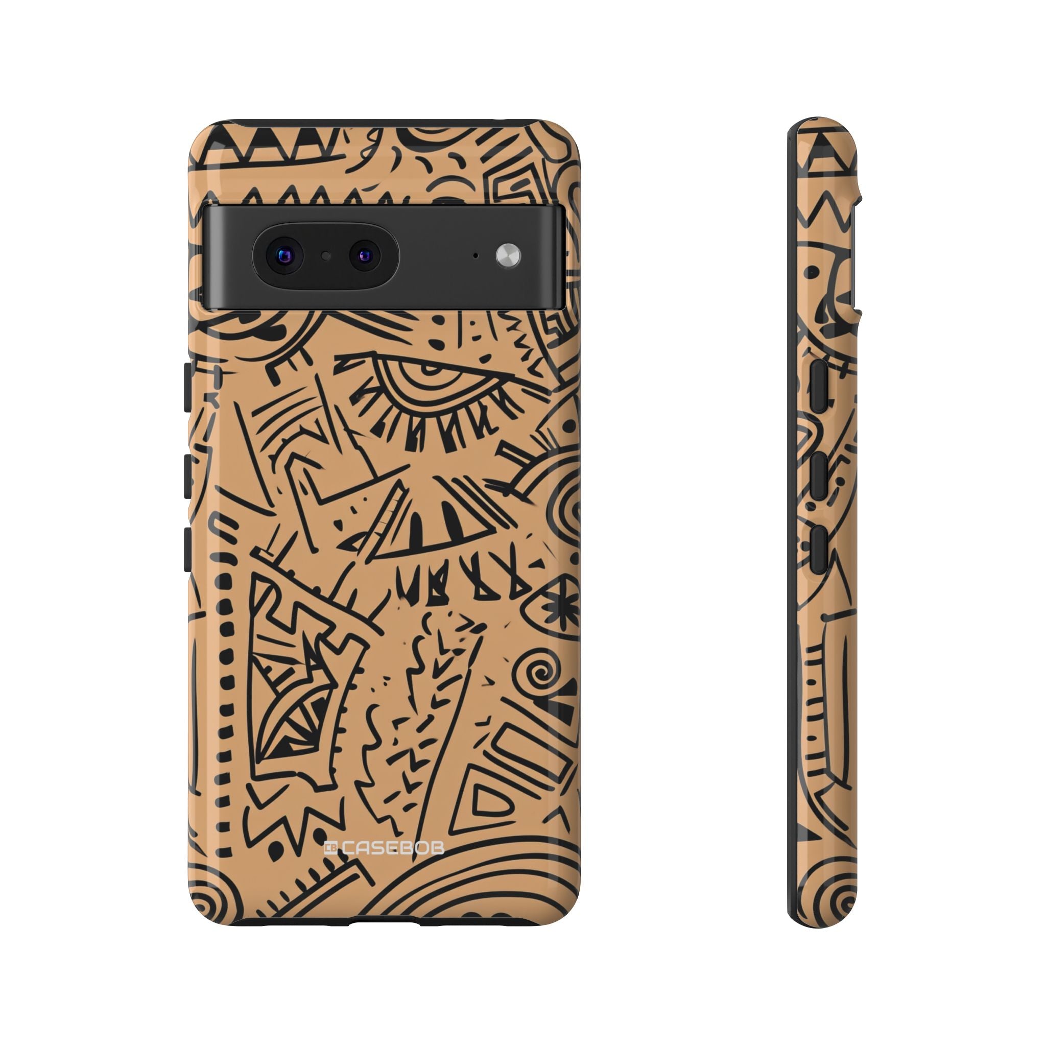 Mystic Tribal Geometry - Phone Case for Google Pixel