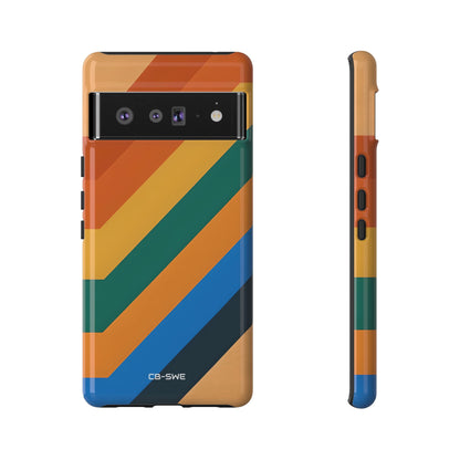 Vibrant Geometric Harmony - Google Pixel Case