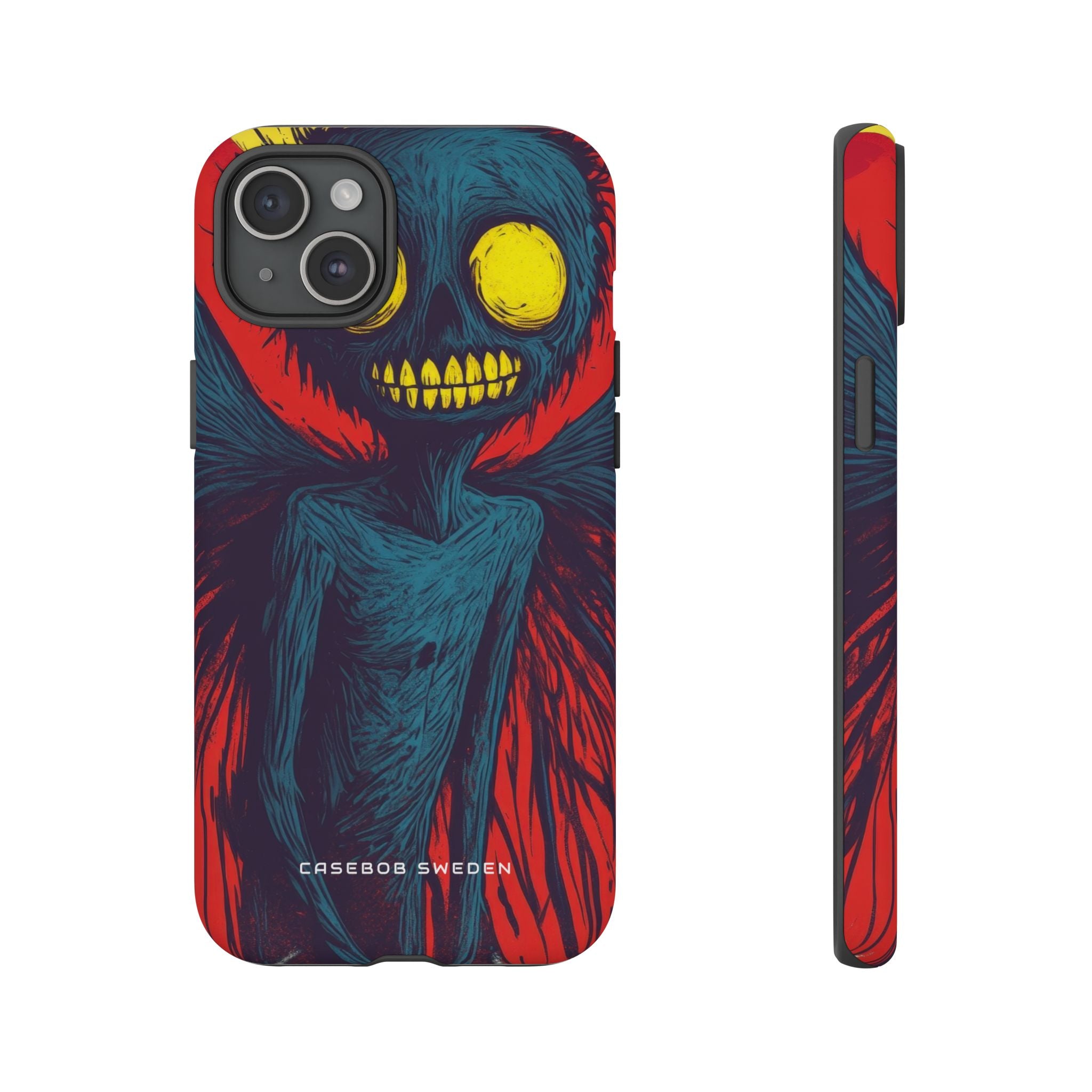 Gothic Winged Apparition iPhone 15 - Tough Phone Case