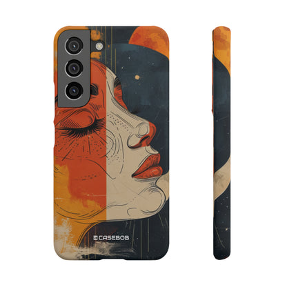 Celestial Duality | Slim Phone Case for Samsung