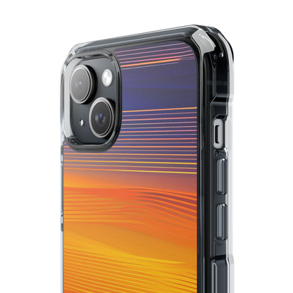 Gradient Sunset Flow iPhone 15 - Clear Impact Phone Case