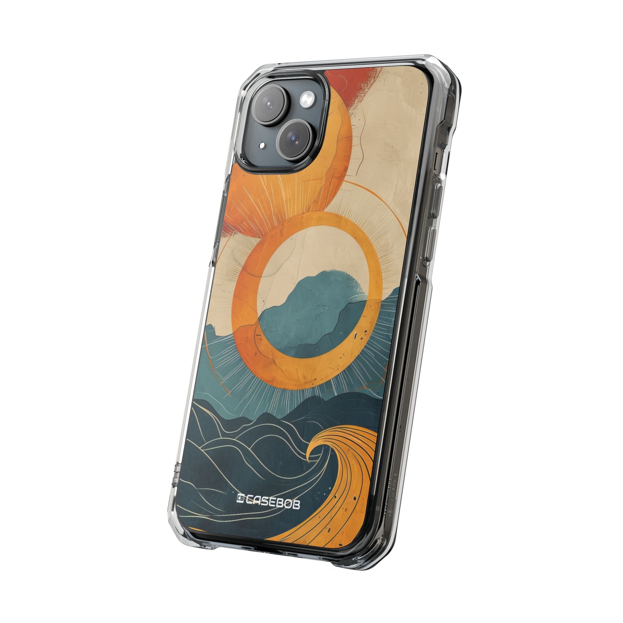 Retro Wave Dynamics - Phone Case for iPhone