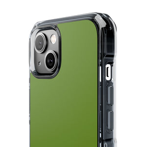 Olive Drab | Phone Case for iPhone (Clear Impact Case - Magnetic)