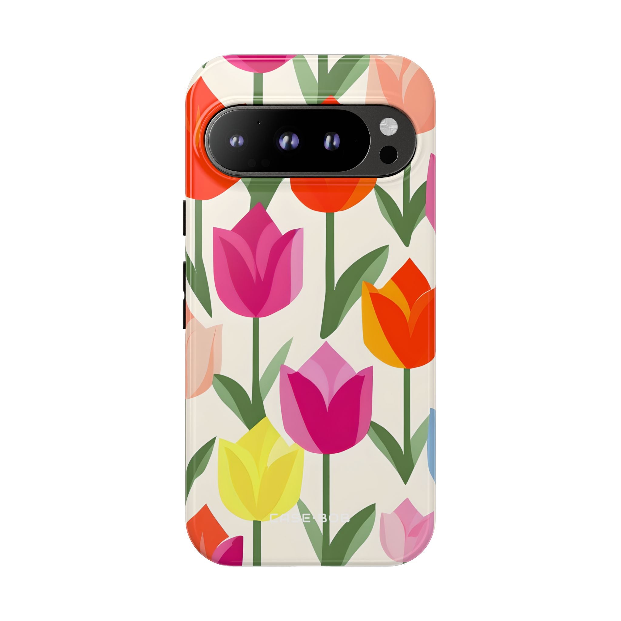 Tulip Harmony Green Google Pixel 9 Pro Case - Tough