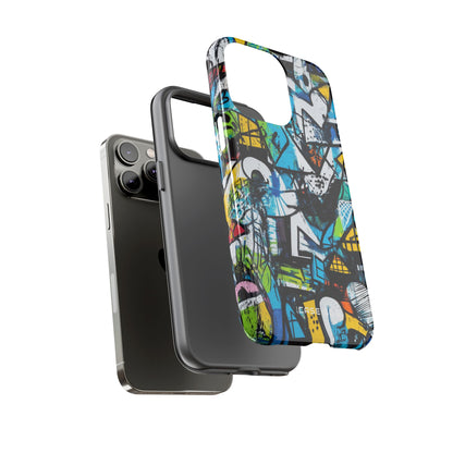 White Ripple Drift iPhone 14 Pro Max Case - Tough