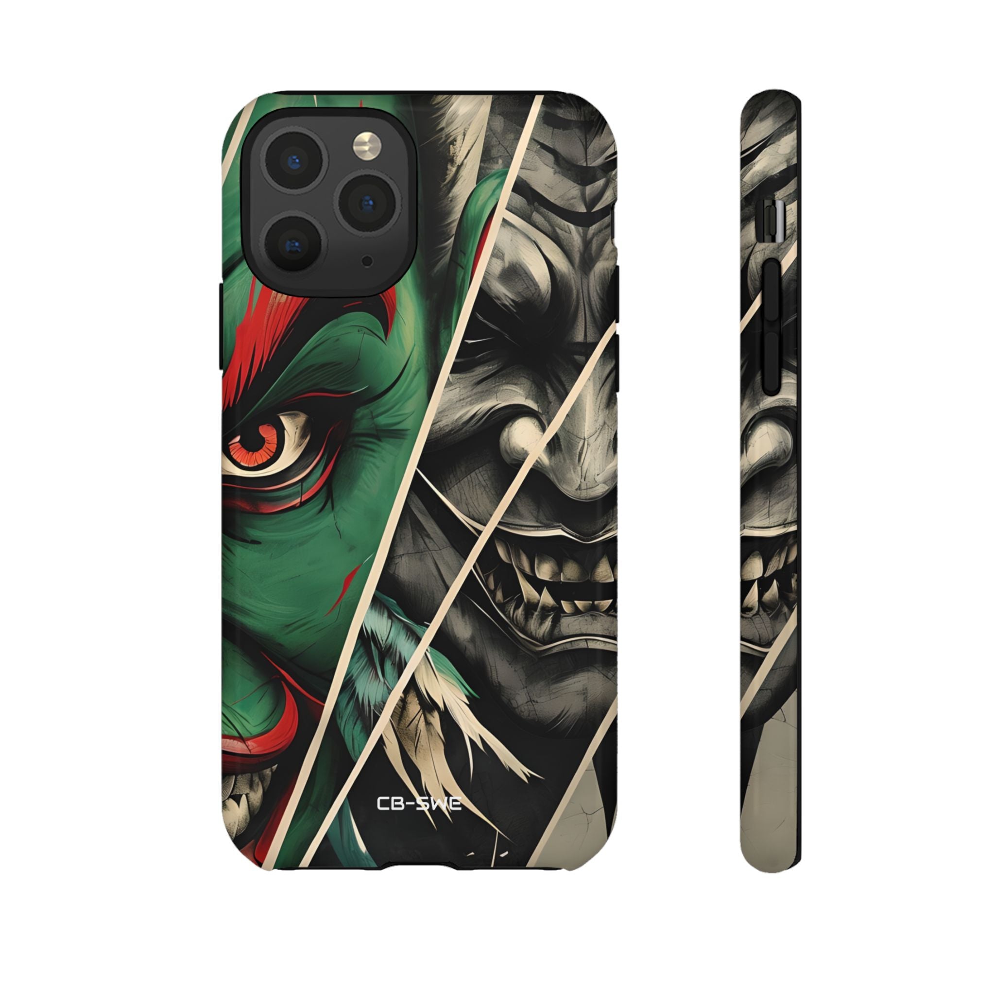 Demonic Panels Clash - iPhone Case