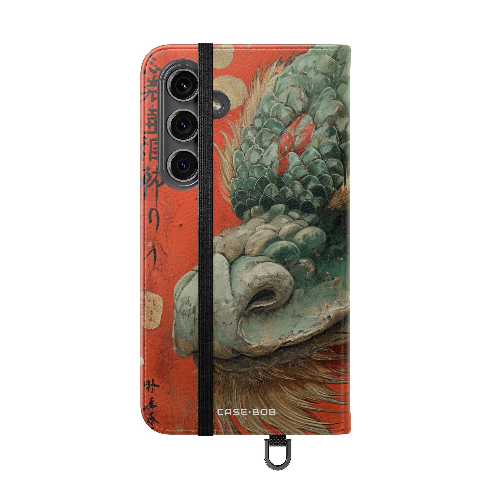 Drakenblik Crimson - Samsung S24 Plus Case - Portemonnee