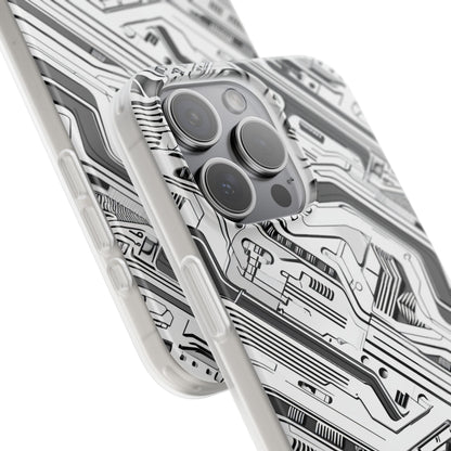 Techno Circuitry | Flexible Phone Case for iPhone