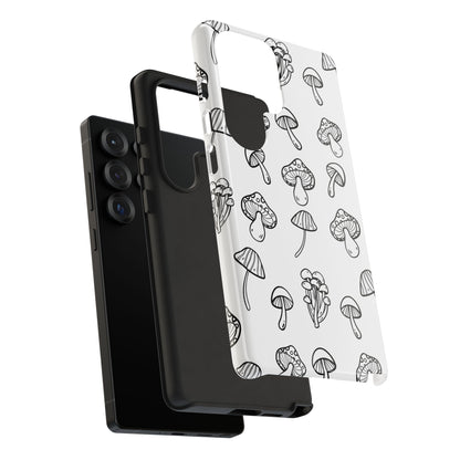 Mushroom Line Play - Samsung Case