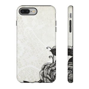 Rosett Gothic Flower - Protective Phone Case