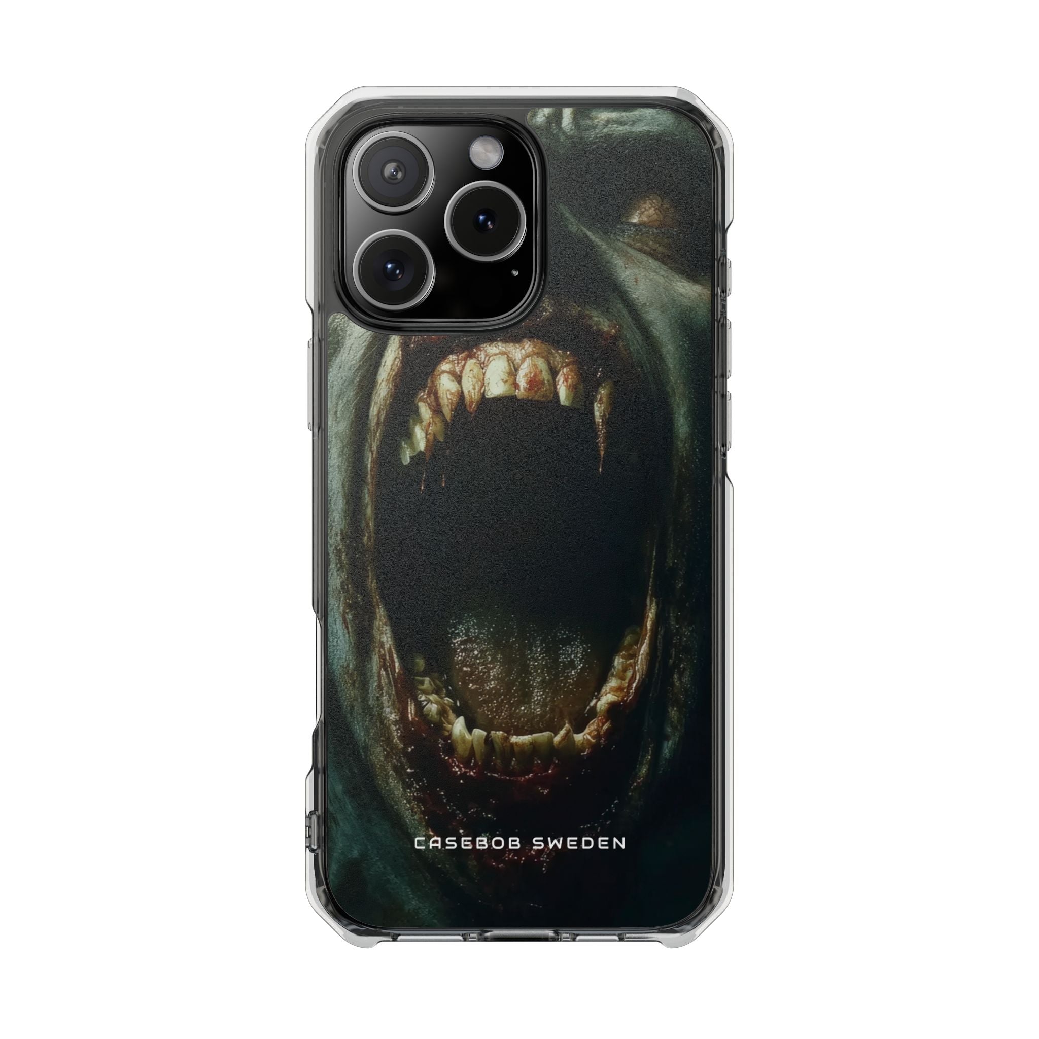 Gothic Wail of Decay iPhone 16 - Clear Impact Phone Case