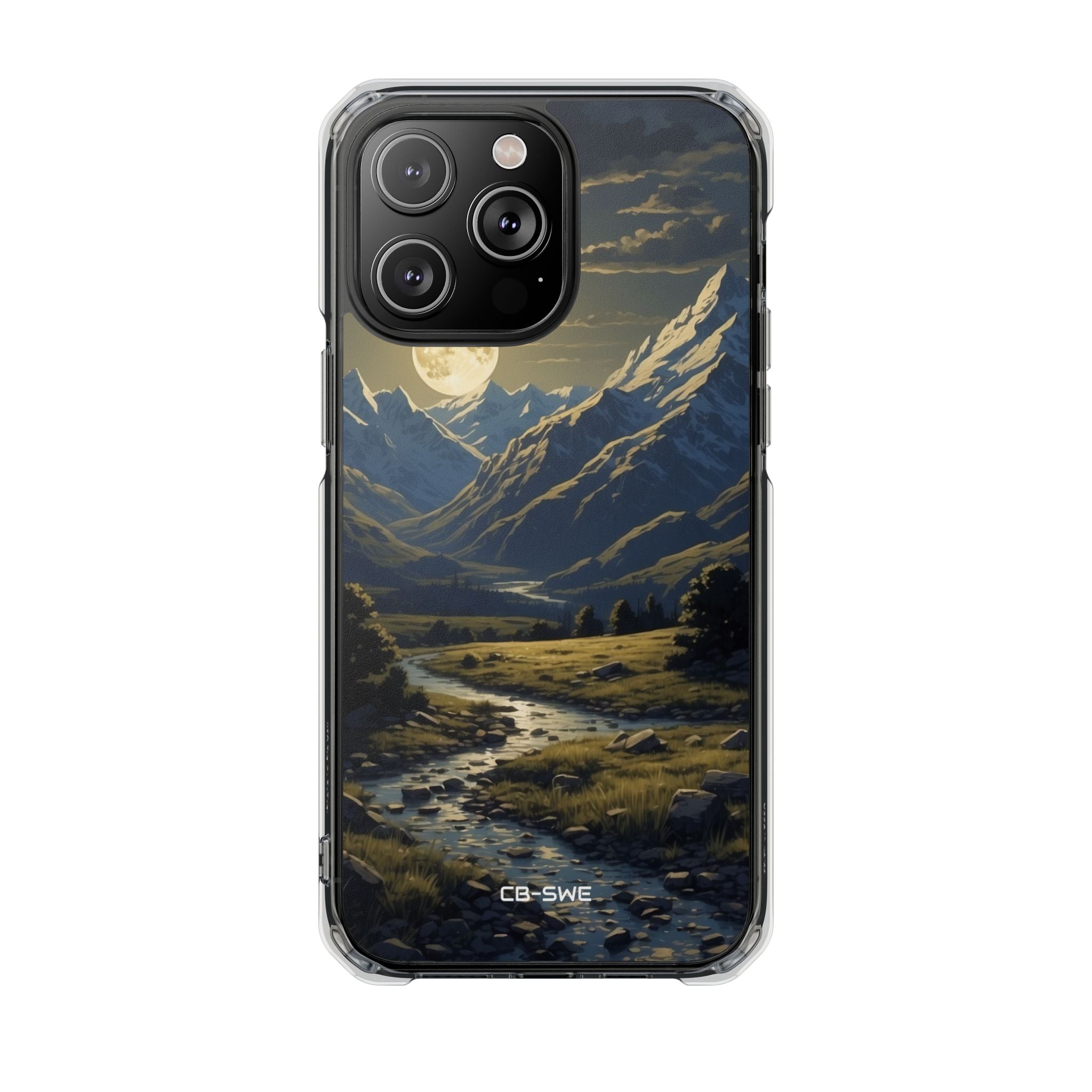 Moonlight Guides River iPhone Case - Impact