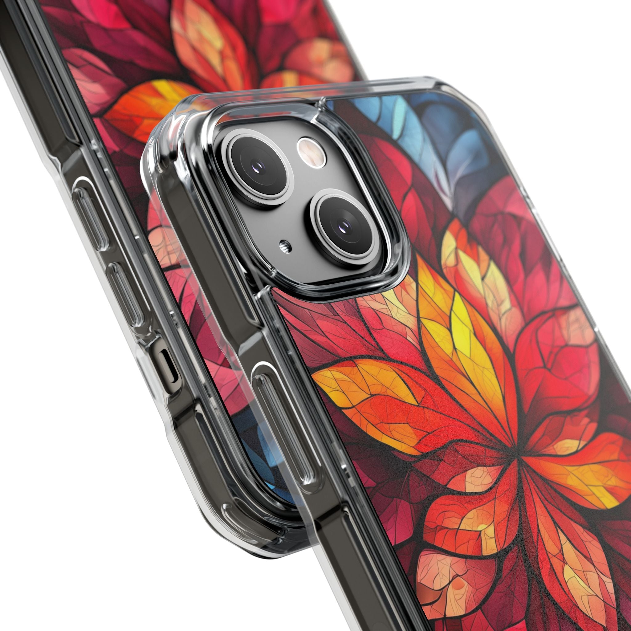 Flame Blossoms Glow iPhone Case - Impact