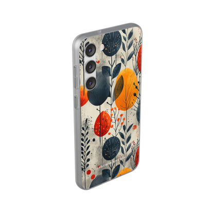 Vibrant Leaf Harmony Samsung S23 - Flexi Phone Case