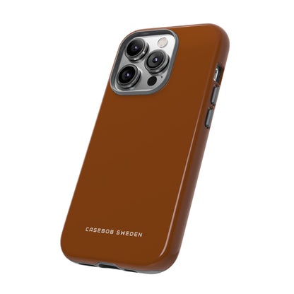 Saddle Brown iPhone 14 - Tough Phone Case