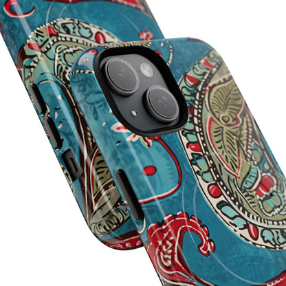 Vintage Paisley Elegance iPhone 15 | Tough+ Phone Case