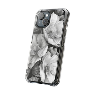 Botanical Elegance – Handyhülle für iPhone (Clear Impact – Magnetisch) 