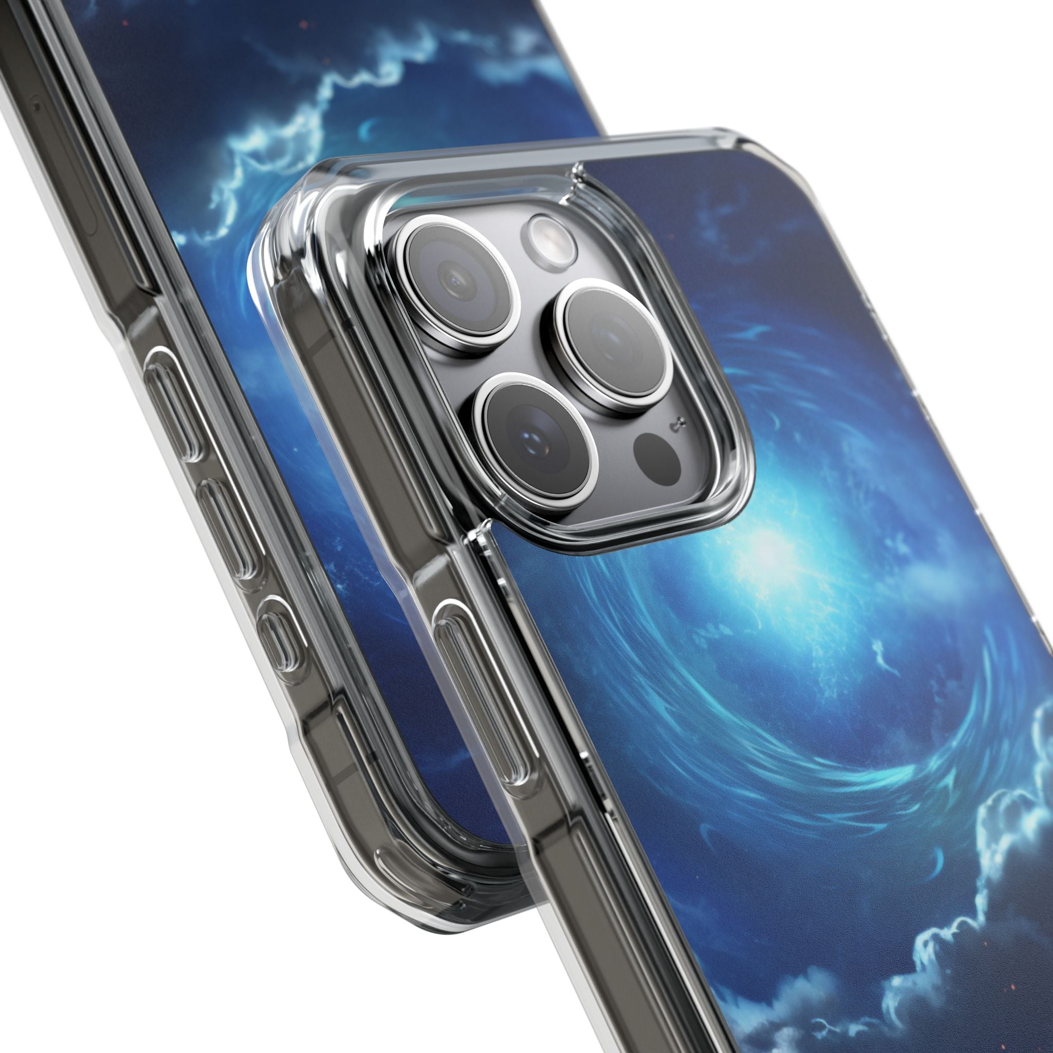 Celestial Vortex Journey iPhone Case - Impact