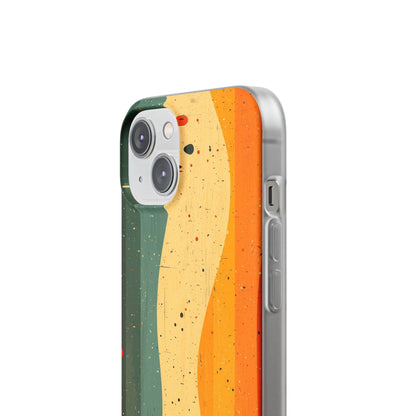 Wavy Forest Veil iPhone 14 Case - Soft