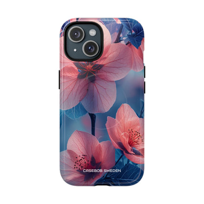 Blossom Serenity - Tough + MagSafe® iPhone 15 Phone Case