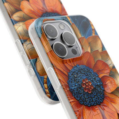 Mosaic Blossom Harmony iPhone 15 - Flexi Phone Case