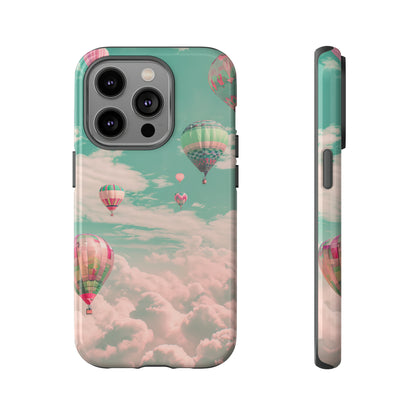 Skyward Balloons: Pastel Journey - Protective Phone Case