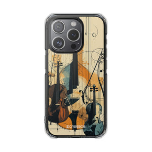 Strings in Motion - Phone Case for iPhone (Clear Impact - Magnetic)