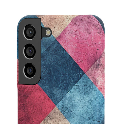 Bold Geometric Squares - Slim Samsung S22 Phone Case