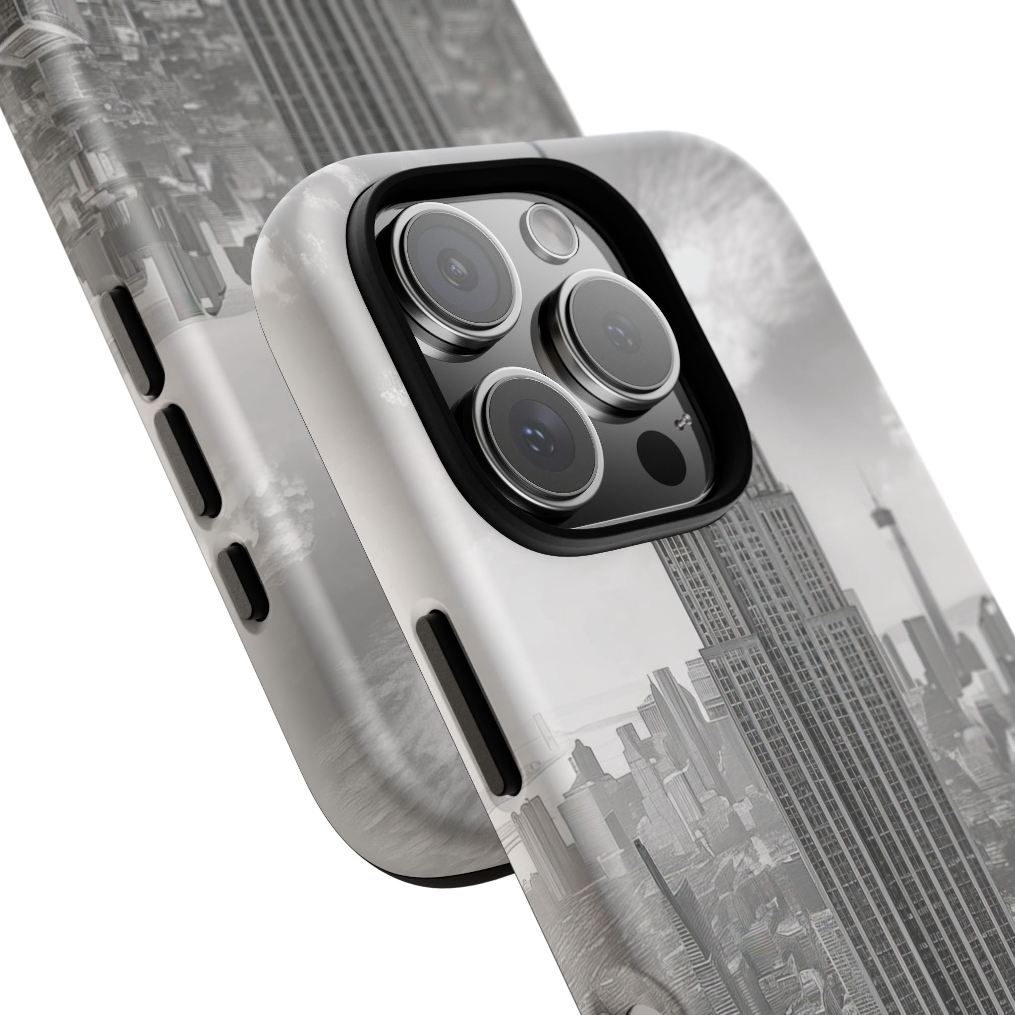 Grayscale Urban Elegance - for iPhone 16