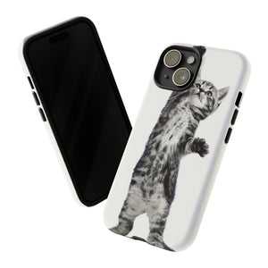 Playful Kitten - Protective Phone Case