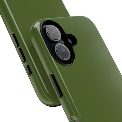 Dark Olive Green iPhone 16 - Tough Phone Case