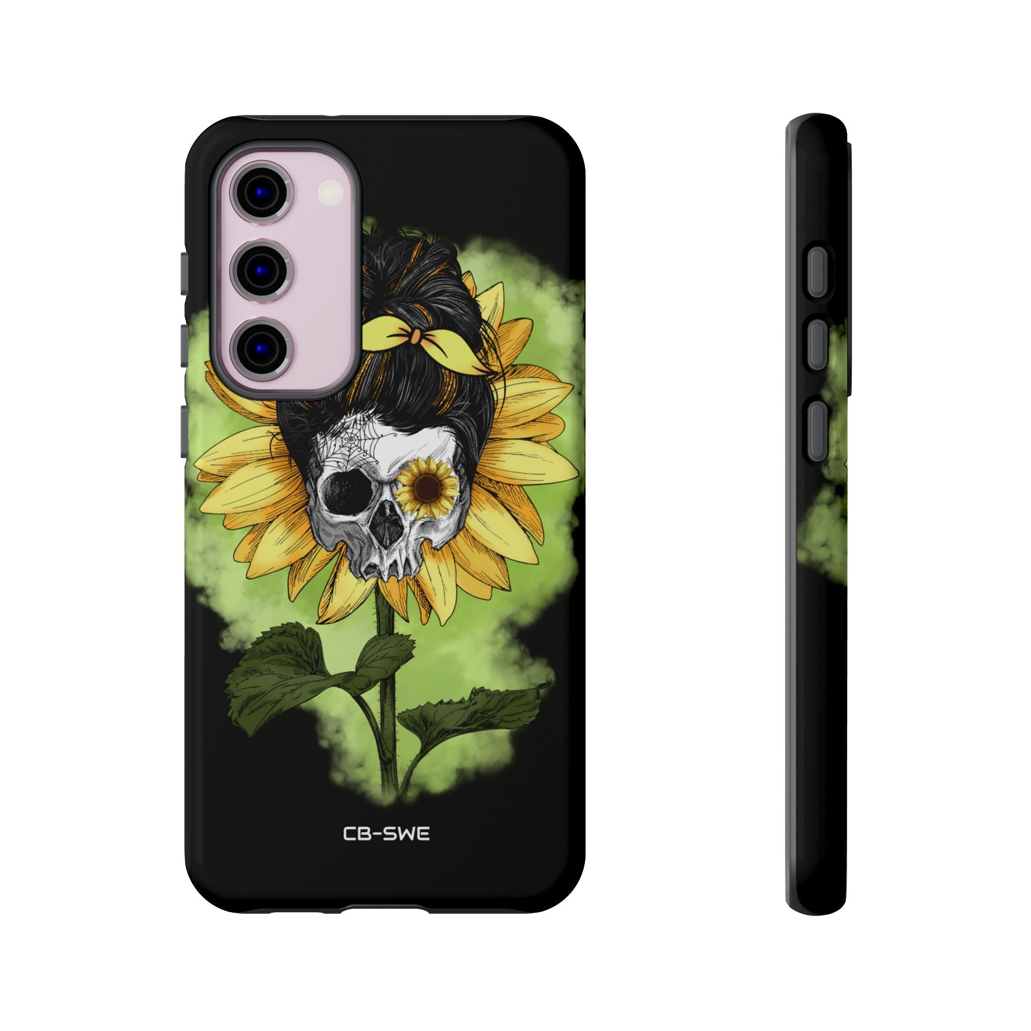 Sunflower Skull Fusion - Samsung Case