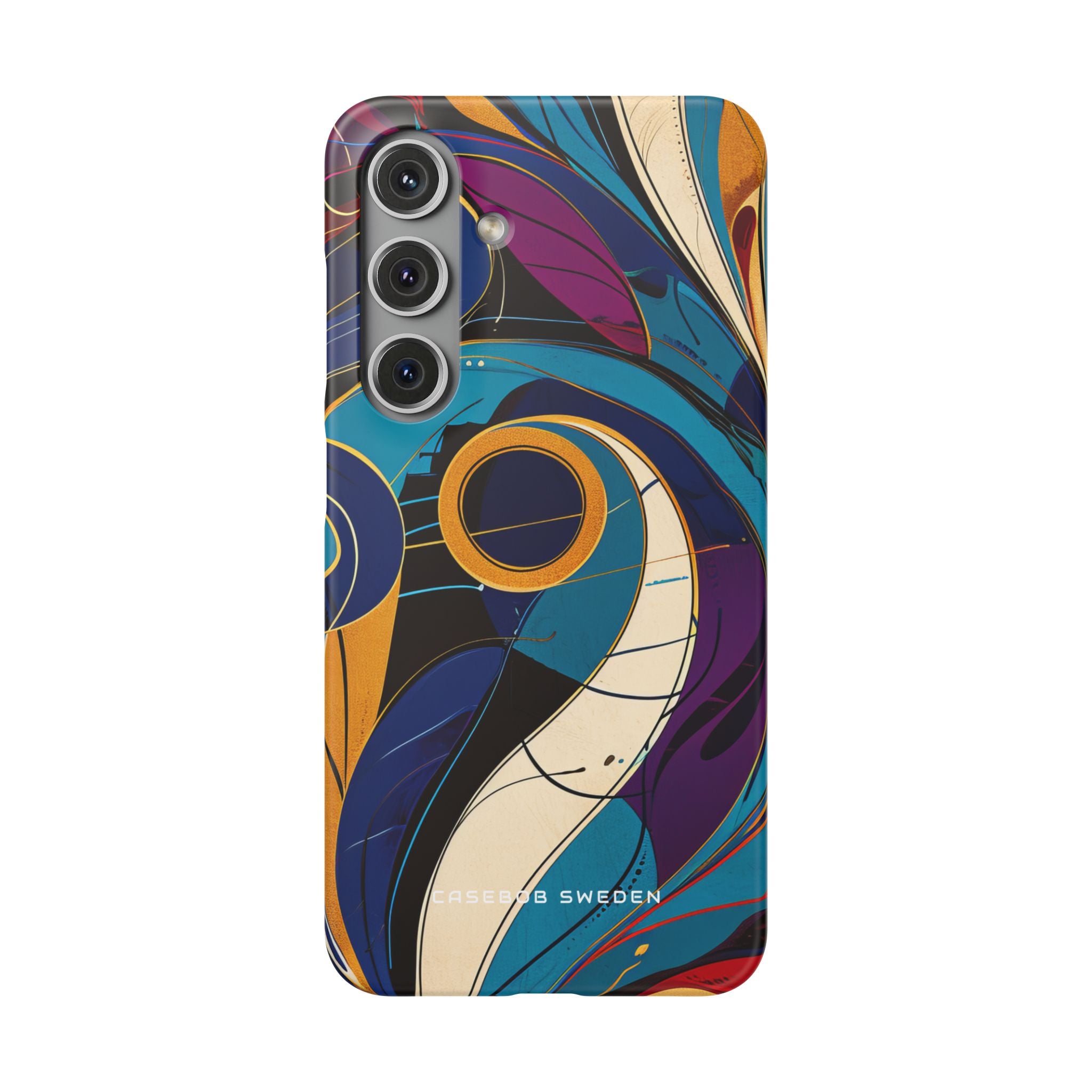 Vintage Vortex Harmony Samsung S24 - Slim Phone Case