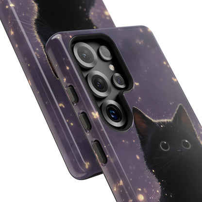 Whimsical Cat Soars - Samsung Case