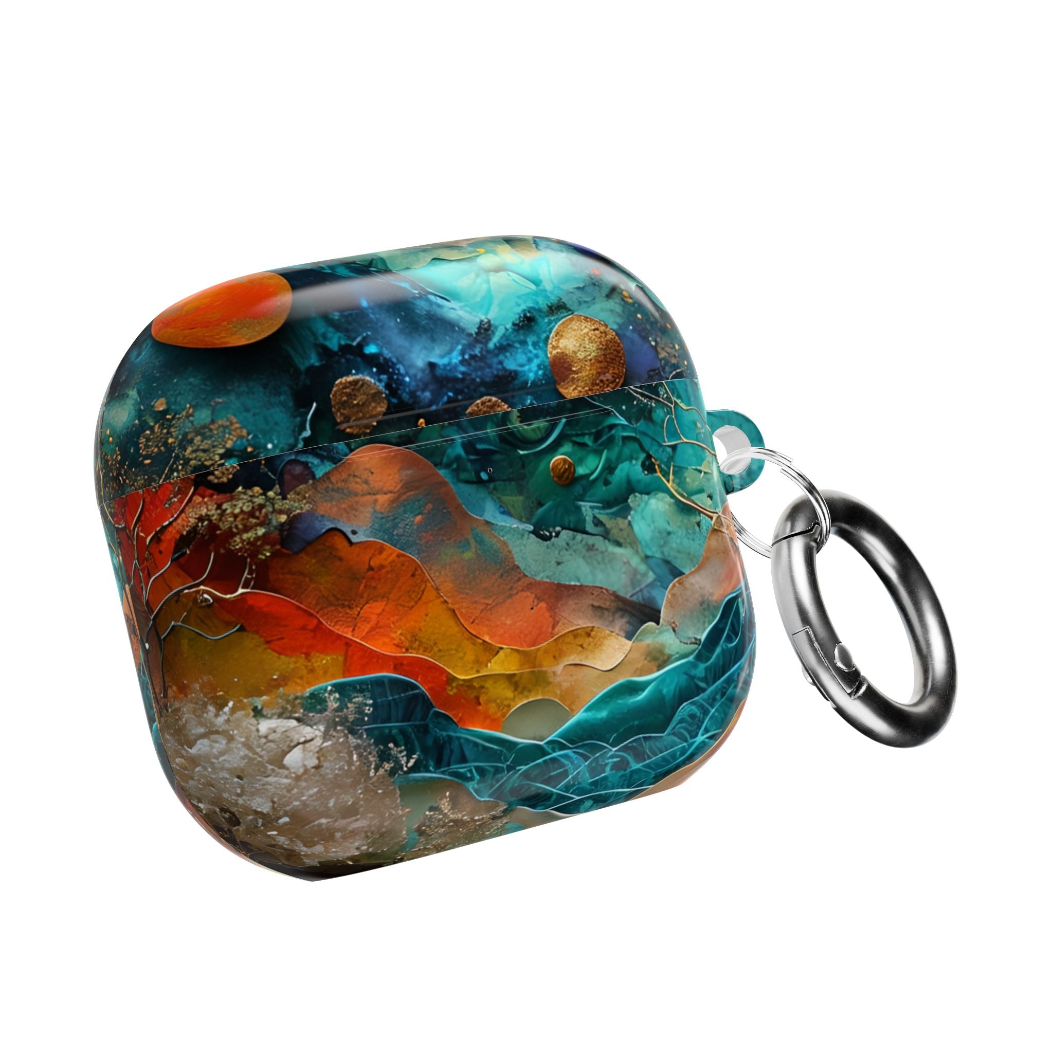 Solar Orbit Orange - AirPods Case