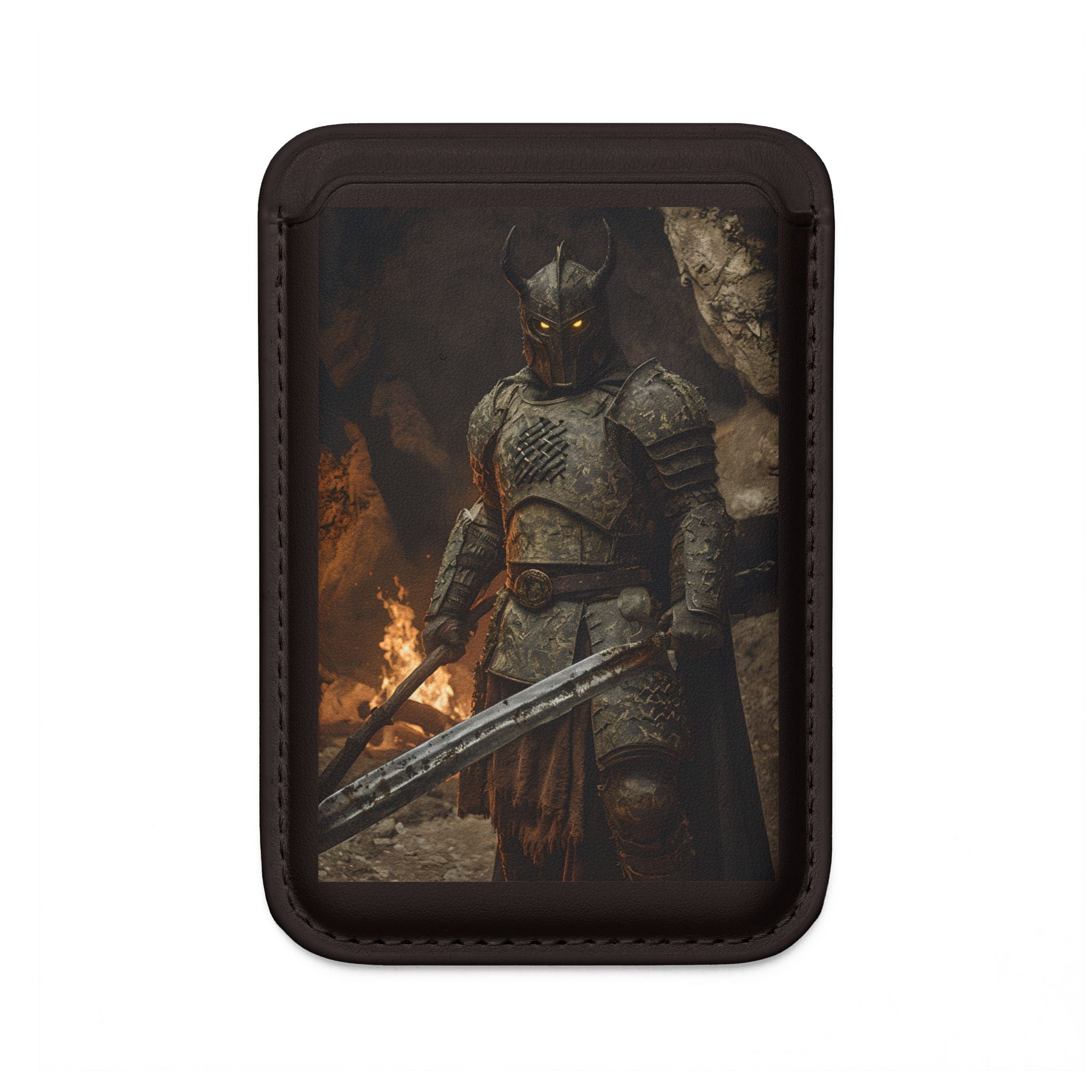 Horned Warrior Flame Wallet – MagSafe Ready