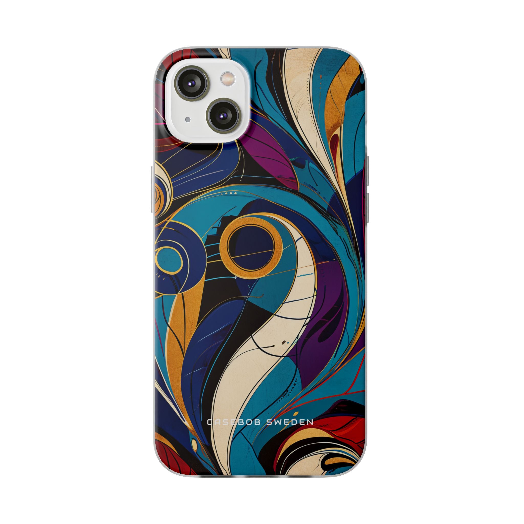 Vintage Vortex Harmony iPhone 14 - Flexi Phone Case