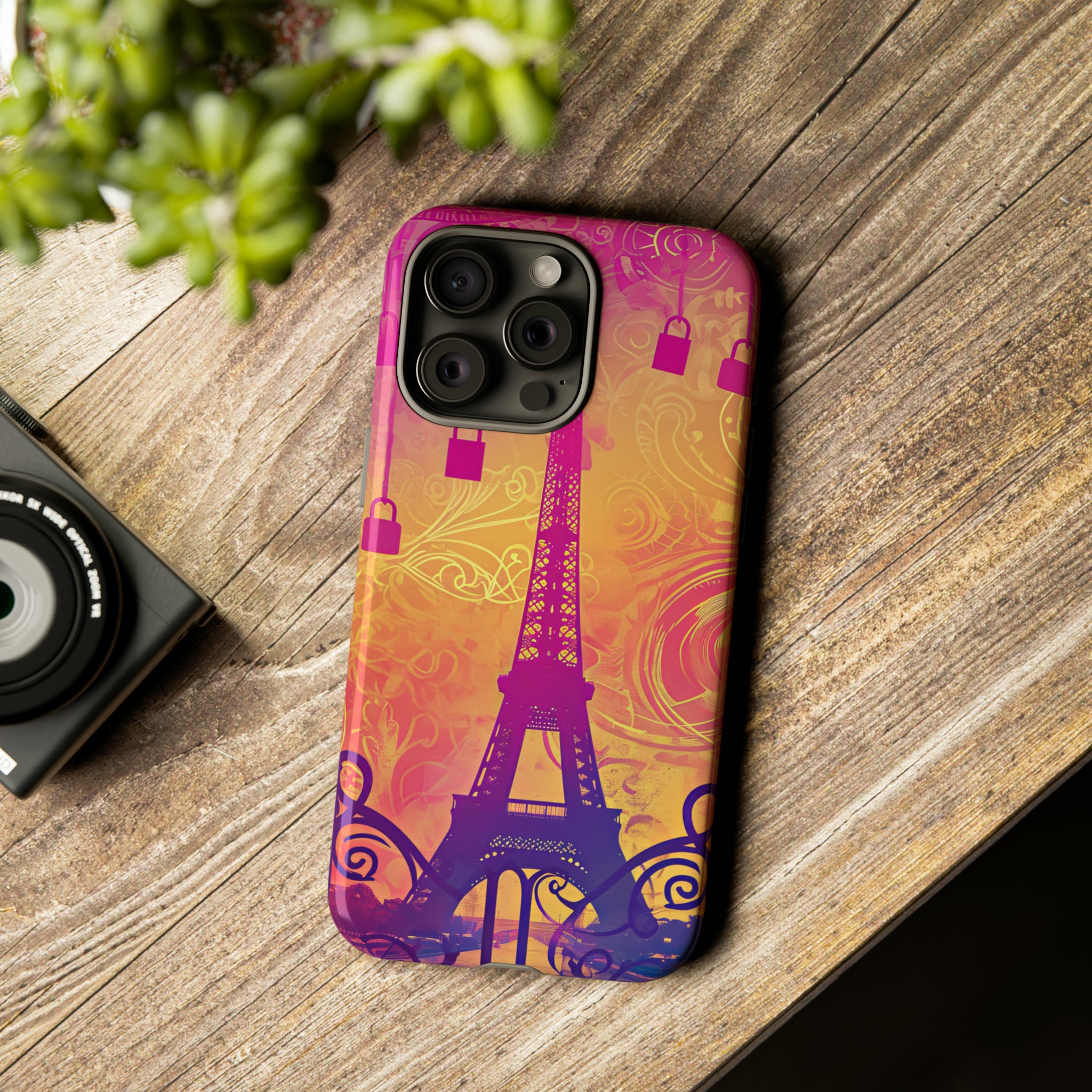 Parisian Love Story - Protective Phone Case