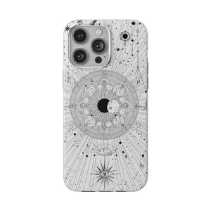 Himmlisches Mandala Mystique | Flexible Handyhülle für iPhone