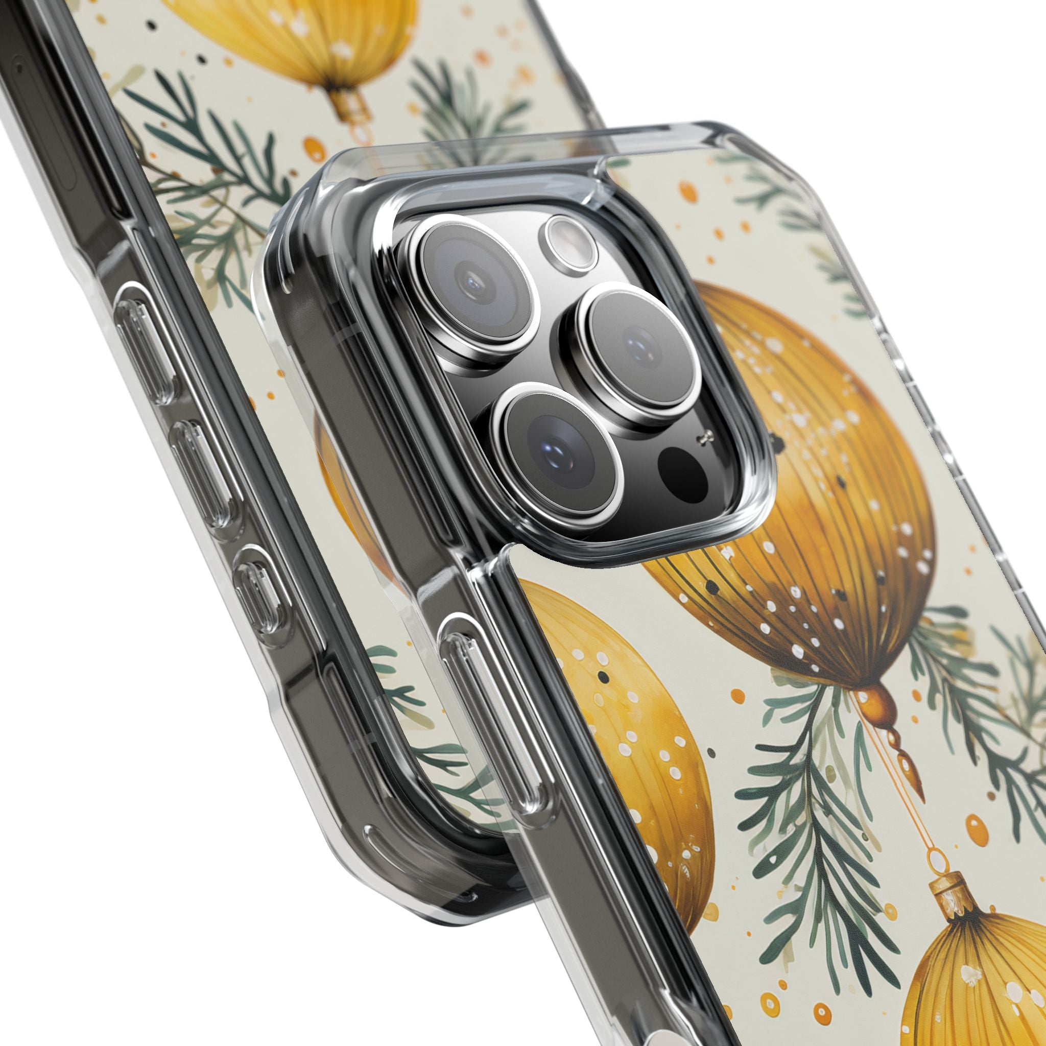 Golden Ornaments Dance iPhone Case - Impact