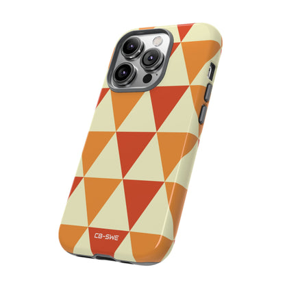 Autumn Triangles Dance - iPhone Case