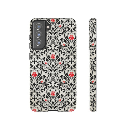 Centti Gothic Flower - Protective Phone Case