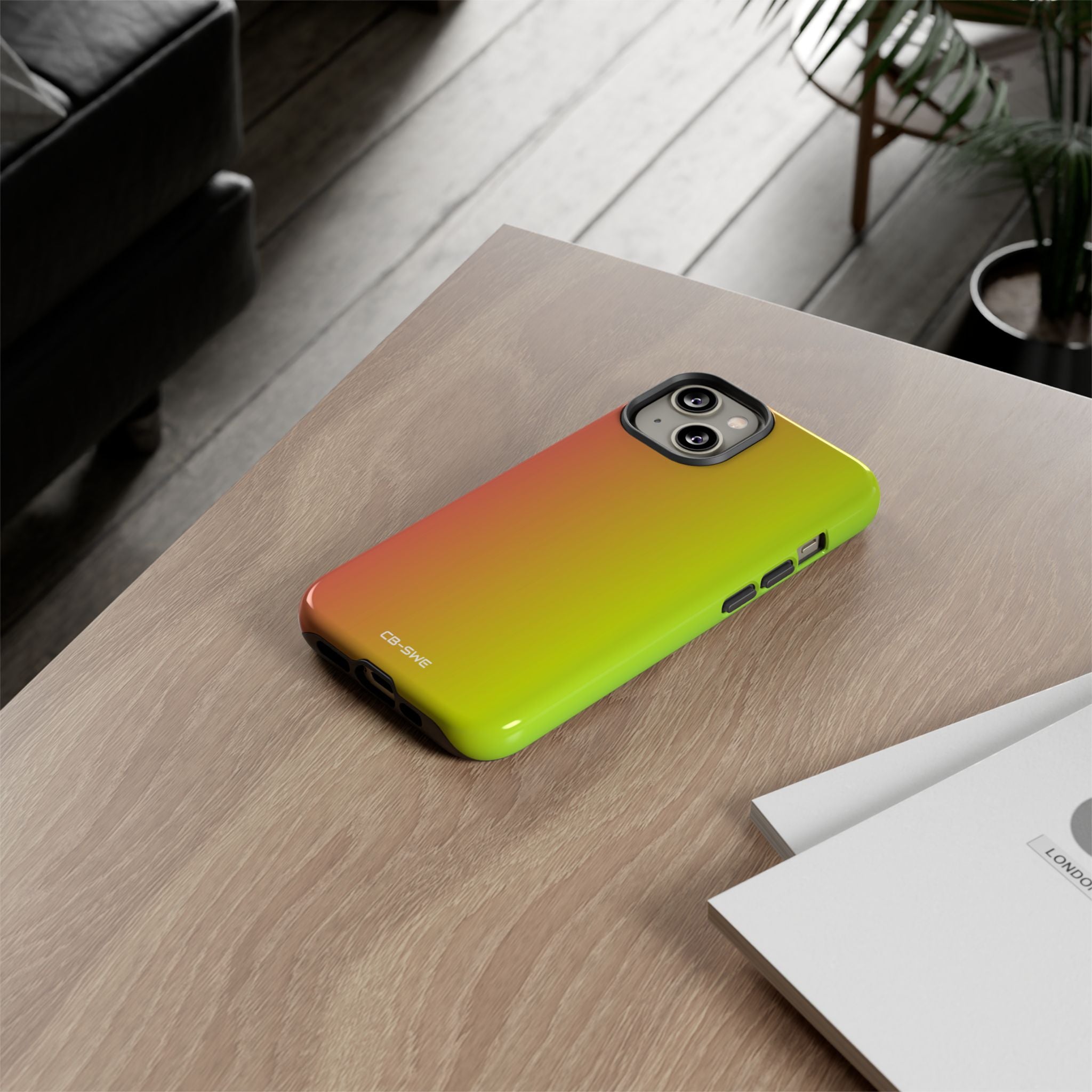 Serenity Gradient Flow - iPhone Case