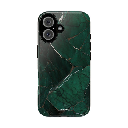 Emerald Veins Flow - iPhone Case
