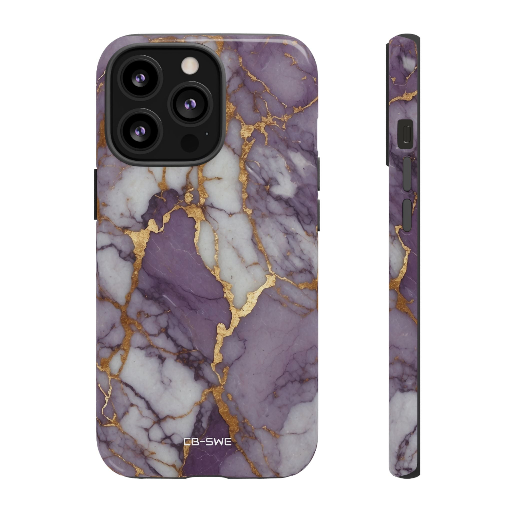 Lavender Veins Flow - iPhone Case