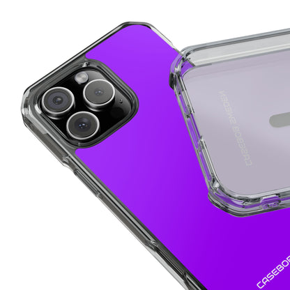 Vivid Violet - Clear Impact iPhone 16 Phone Case