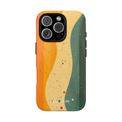 Wavy Spectrum iPhone 16 Pro Case - Tough