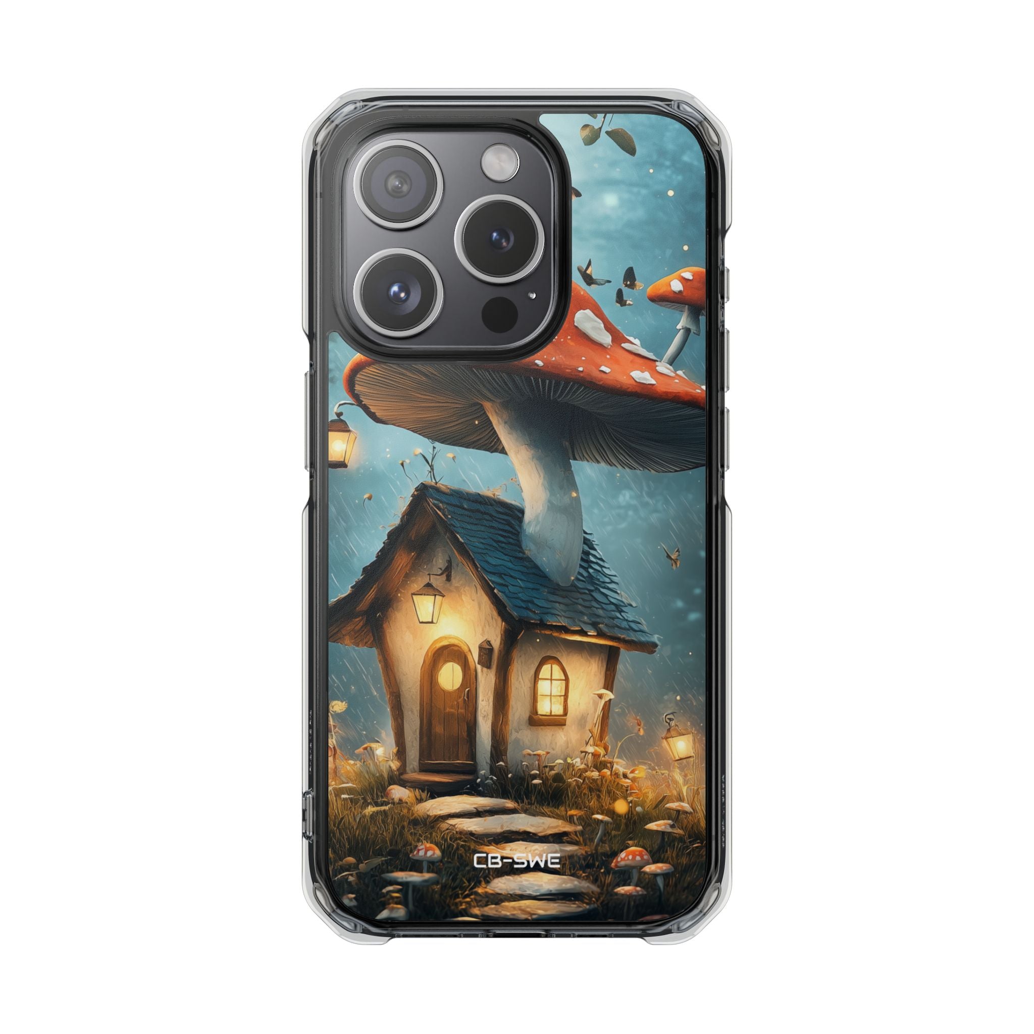 Mushroom House Glows iPhone Case - Impact
